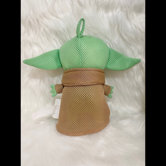 Star Wars Bath, Skin & Hair Baby Yoda Kids Bath Scrubby Bath Accessory Microfiber Green Star